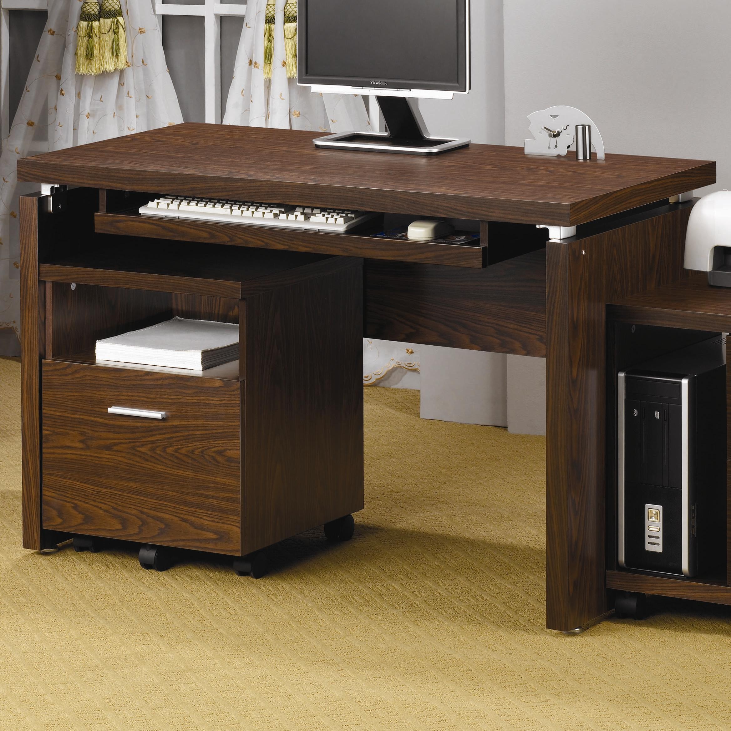 Buy Contemporary Computer Desk with Keyboard Tray for only $179.95 at