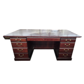 Used Traditional Cherry Executive Desk