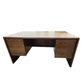 Used Cherry Laminate Executive Desk